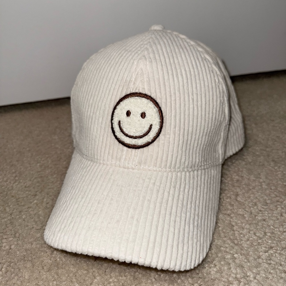 David and Young Smiley Patch Hat